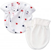 赤ちゃんの城 日本婴儿小手袜 手套 - 白色